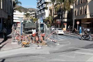 ALM Juan Carlos roadworks OnL