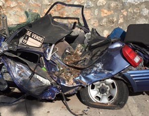 OTV Crushed Car 4sale