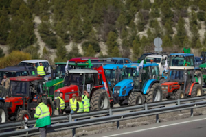 GRA Tractor Protest