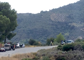 OTV Guardia at Paraglider Landing Zone