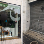 GRA Restaurant Vandalised with Paint