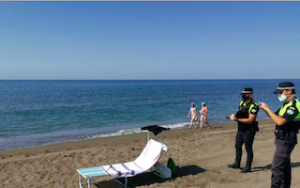 COS Policia Local Playa Masks