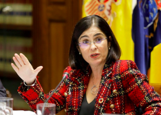 SPN Minister of Public Health Carlina Darias,
