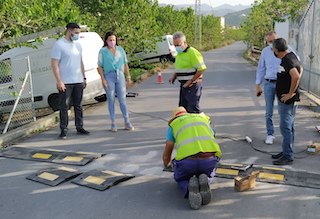 ALM Speed Bumps on Vega Lane