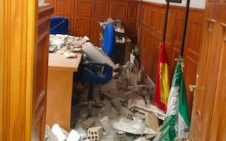 GRA Court Room Ceiling Collapse