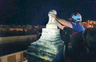 ALM Church Roof Adorments Removed SP21