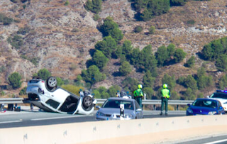 COS A-44 Road Accident 10SP21