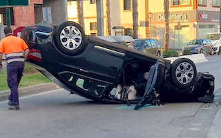 SAL Car Accident Av Mediterraneo