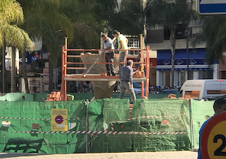 SAL Paellera Fountain Work 1121