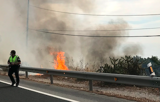 Salobreña N-340 Fire 03:11:21