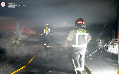 AXA Torrox Parking Fire
