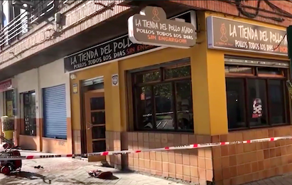 GRA Roast Chicken Shop Fire 01DC21