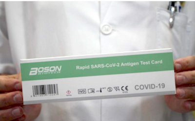SPN Antigene self-testing kits 400x250