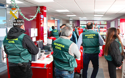 SPN Guardia Civil Inspect ITV Centre