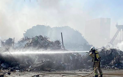 MOT Cargo Ship Fire JA22