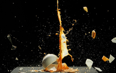 GRA Dropped Coffee Cup