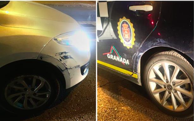 GRA Drunk Hits Police Car JN22