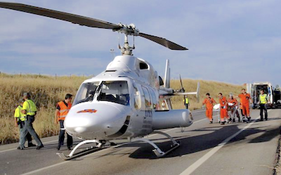 GRA PON Air Ambulance Road Accident JL22 400x250