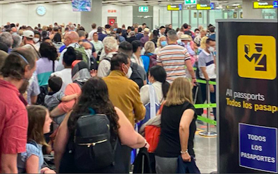 SPN Airport Queues Spring 22