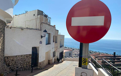 SAL Cuesta de La Cruz Now One Way Only