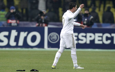 WLD Ronaldo Walking Off in A Huff