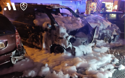 AXA Vehicle Fire Torre del Mar JA23