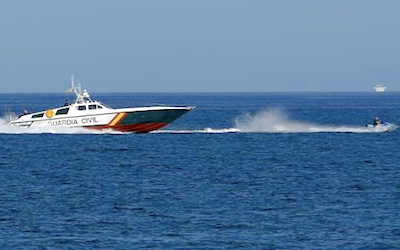 AND Guardia Civil Persuing Chasing Jet Ski