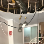 NRJ Balcon Cafe Ceiling Collapses