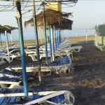 AND Benalmadena Beach Loungers Torched
