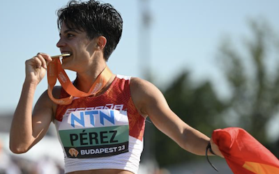 AND Maria Pérez Race Walking Champion