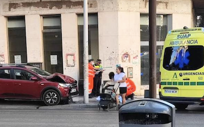 GRA C&M car hits baby in pram