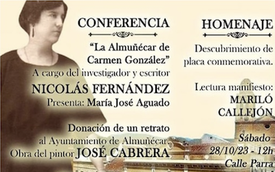 ALM First Female Councillor Carmen González Herrera