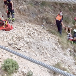 AXA Caminito de Rey Saltillo Rio Almachares Accident