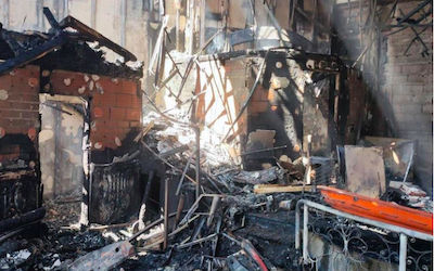 SPN Murcia Fire Aftermath