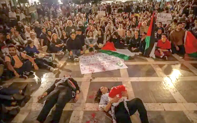 GRA C&M Pro-Palestinian Protest in Granada