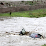 GRA Vega Car Swept Away by Flood FB24