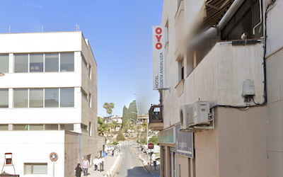 MOT Calle Islas Bahamas Hotel Costa Andaluiz Hospital Santa Ana2