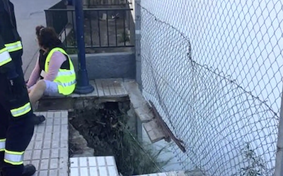 ALM Pavement Collapses under Pedestrian AP24