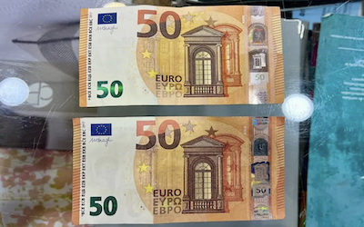 SPN Forged 50-euro Note