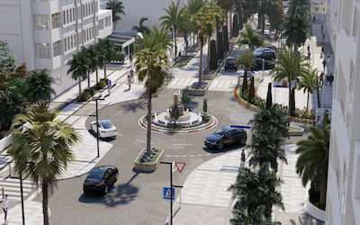 ALM Avenida Guadix:Costa de Sol roundabout